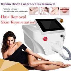 Painless Hair Removal Salon Diode 755/808/1064nm Laser Skin Whitening Machine