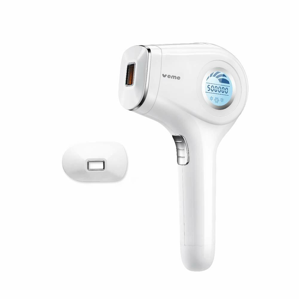 Permanent IPL Hair Removal for Women Veme 500,000 Flashes Ice Compress Painless