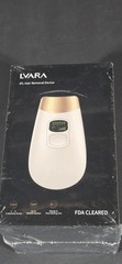 LVARA IPL Hair Removal Device 999999 Flashes FDA Cleared 5 Levels White Gold