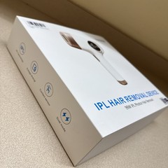 IPL Hair Removal Device White Pink New In Box For Body And Face