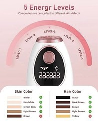AMZGIRL IPL Laser Hair Removal Device 5 Levels Permanent Hair Remover TS6 | New