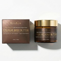 Cologne-Inspired Body Butter for Men – New Formula 4.06 Ounce (Pack of 1)