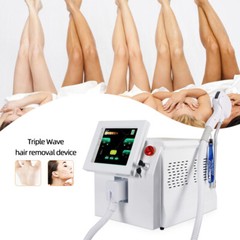 2000W Epilator 3 Waves 755nm 808nm 1064nm Diode Laser Hair Removal Machine
