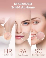 IPL Hair Removal Device 999900 Flashes Home Epilator Painless For Face Body