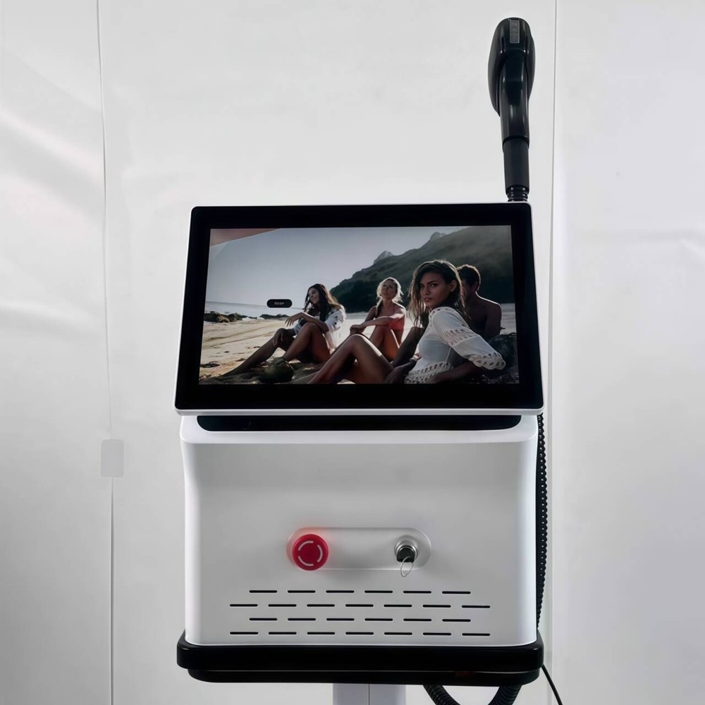 808 Diode Laser Hair Removal Machine 755 808 940 1064nm 10Bars Smooth Skin