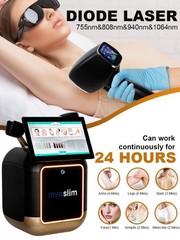4000W 10 Bars 755/1064/940/808nm Full Body Diode Laser Hair Removal Machine