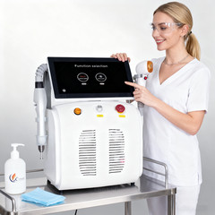 808/755/1064nm Diode Laser Hair Removal Picosecond Laser Tattoo Removal Machine