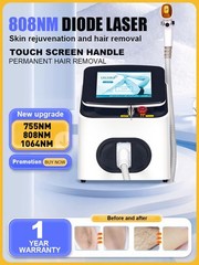 Ice Titanium 755 808 1064nm Permanent Painless Diode Laser hair removal Machine