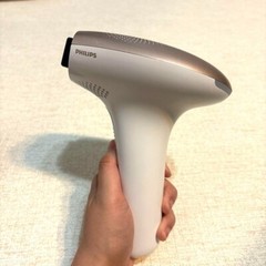 Philips SC1997/70 epilator champagne IPL Hair Removal System gold/white Used