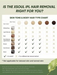 XSOUL At-Home IPL Hair Removal for Women and Men Permanent Hair Removal