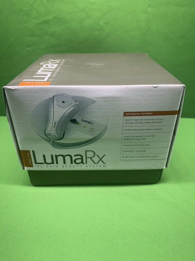 LumaRx Full Body IPL Skin Beauty System Hair Removal Treatment (New Open Box)