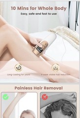 LASER Hair Removal Device, Hair Removal at home for Body, Armpits & Legs