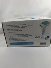 BellaFlash by Silk’n Home Light Technology Hair Removal System 909298