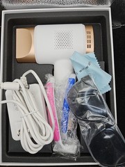 +Aopvui FZ-608 Laser Hair Removal Hand-held IPL Device 999900 Flashes New