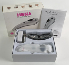 Hena IPL Hair Removal System (600,000 Flashes) OPEN BOX – UNUSED