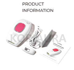 LA PITTA IPL Auto Shot 500K JOC-9000 Laser Epilator Low Power Beam Irradiator
