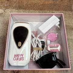 HAPPY CURVES Beam IPL Laser Hair Removal Device – At-Home Permanent Body Hair