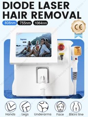 Myoslim Diode Laser Hair Removal Machine Ice Cooling Salon Home CE Certified