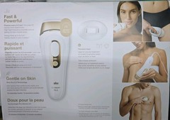 Braun Silk-expert Pro 5 IPL Hair Removal Device White Gold for Legs Arms Face