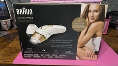 Braun Silk-Expert Pro 5 LPL Hair Removal System Reads Skin Tone New