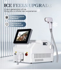3500W diode laser, 755/808/1064nm wavelength, painless hair removal.