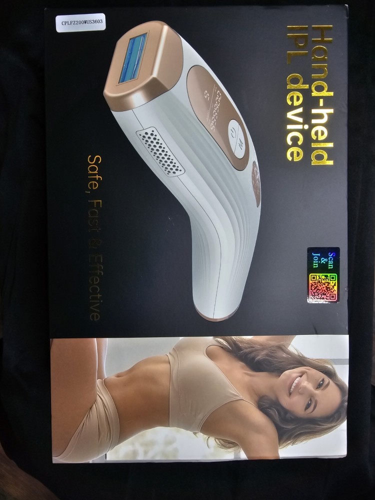 Hand-held Laser Hair Removal Device – (New/Open Box) (999900 Flashes)