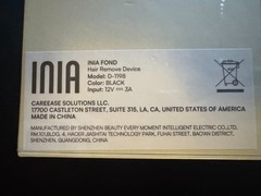 Laser Hair Removal Device for Women and Men, INIA Fond Hair Remover with Long-La