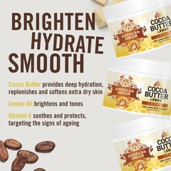 American Dream Cocoa Butter Lemon Cream With 16.91 Fl Oz (Pack of 1)