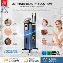 2-In-1 FAC Ice Multi-Wave Dual Handle Salon Skin Brightening Device Mecavie