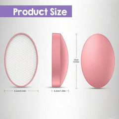 2PCS Premium Crystal Hair Eraser, Reusable Crystal Hair Remover Painless Exfolia