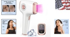 IPL Hair Removal with Ice Cooling Care Function for Women,Long-Lasting Result…