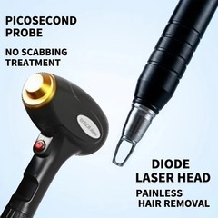 2IN1 755nm 808nm 1064nm Diode Laser Hair Removal Pico Tattoo ND YAG Machine