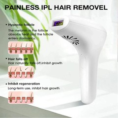 IPL Hair Removal – Painless Laser Epilator for Women, Bikini & Face, Home Use+66