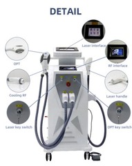 3 in1 Nd Yag Laser OPT IPL RF Lift Hair Tattoo Removal Machine Skin Rejuvenation