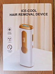 Ice Cool IPL Hair Removal Treatment with Instructions and All Accessories