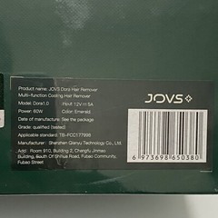 JOVS Dora Hair Remover Dora 1.0 Emerald