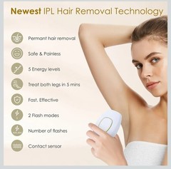 IPL Laser Hair Removal for Women and Men,999999 Flashes at-Home Hair Removal…