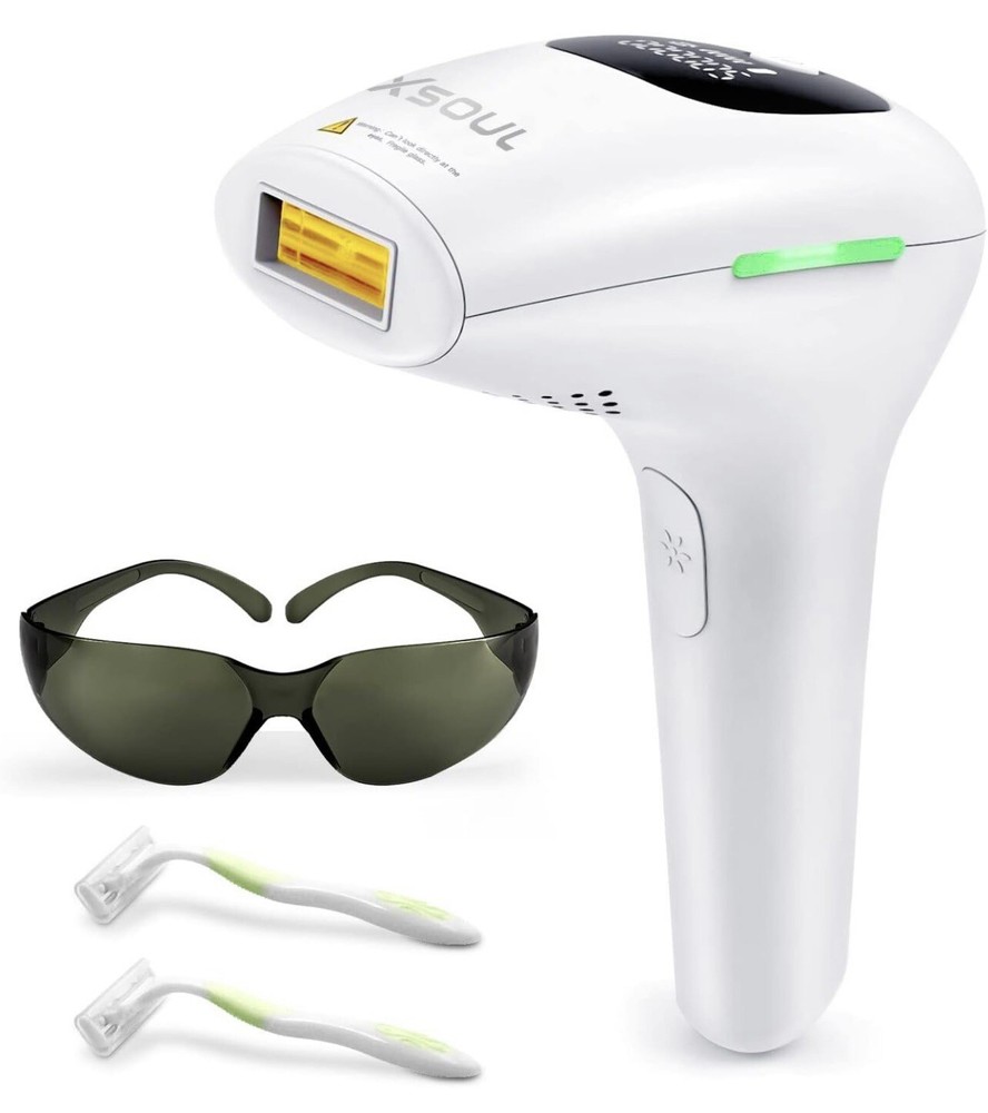 Xsoul At-home IPL Hair Removal 999,999 Flashes Painless Hair Remover