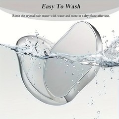 Reusable Painless Crystal Epilator – Waterproof Hair Removal for Men & Women NEW