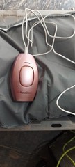 RoseSkinCo IPL Hair Removal Device Pink Corded Electric with Power Adapter