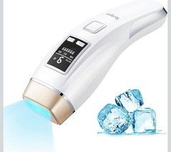 Yachyee IPL Hair Removal Device with Ice Cooling Function for Women and Men