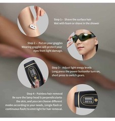 Yamangu IPL Hair Removal Device For Woman And Men At Home Permanent Hair Removal