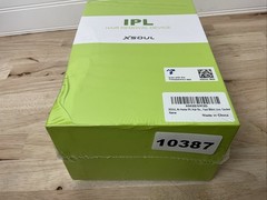 SEALED – XSOUL AT-HOME IPL HAIR REMOVAL 999,999 FLASHES – WHITE