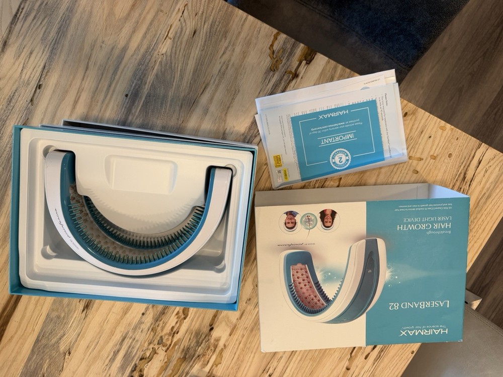 HairMax LaserBand 82 ComfortFlex Laser Hair Growth System Original Box/ Tested