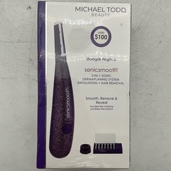 Michael Todd Beauty Sonicsmooth Dermaplaning Hair Removal system 2in1 New Sealed