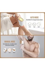CGK Hair Removal, Home Use Permanent Hair Removal Device with Sapphire Cooling