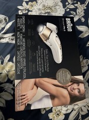 Braun Silk Expert PRO 5 ILP Hair Removal System- Gold/White – brand new open box