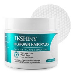 Ingrown Treatment Hair Pads, with AHA+BHA, Ingrown Hair Wipes For Bikini Area…