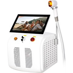 808 laser hair removal device, body, face, underarm cooling head, white