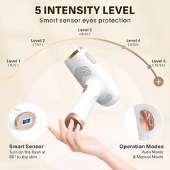 Hair Removal Device for Women and Men 999999-Flashes Permanent Hair Remover